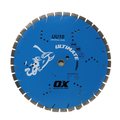 Ox Tools Ultimate Universal / Hard 9" Diamond Blade - 7/8 - 5/8 Bore OX-UU10-9